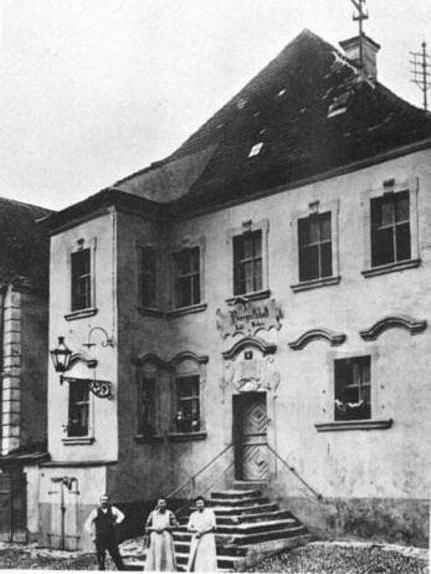 Schuhhaus Weber am Marktplatz 1910